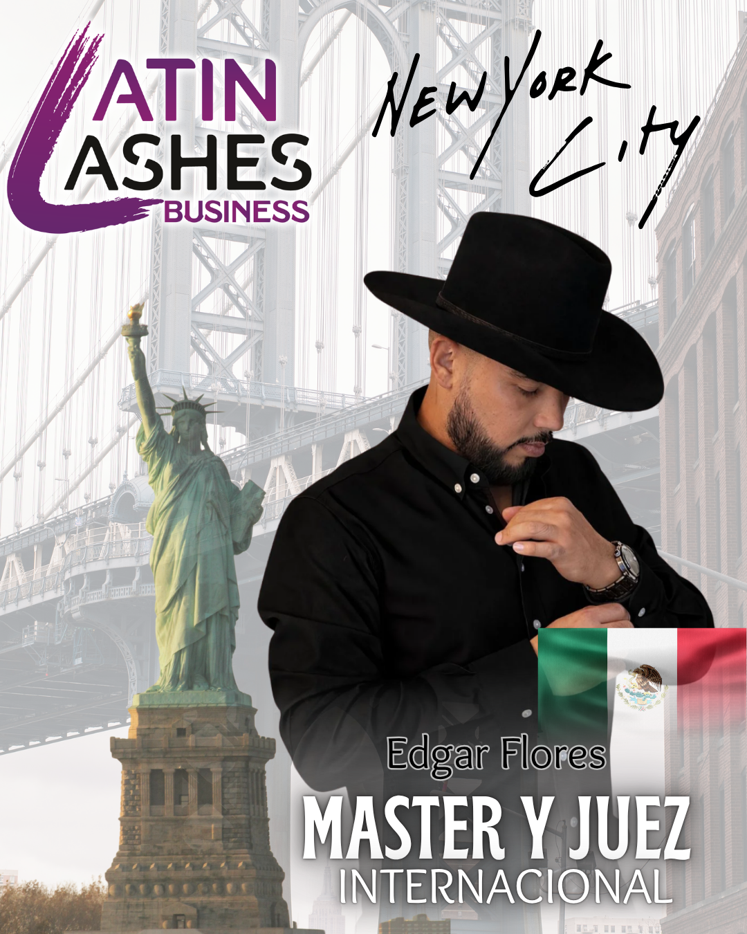 Edgar Flores - Master y Juez Internacional