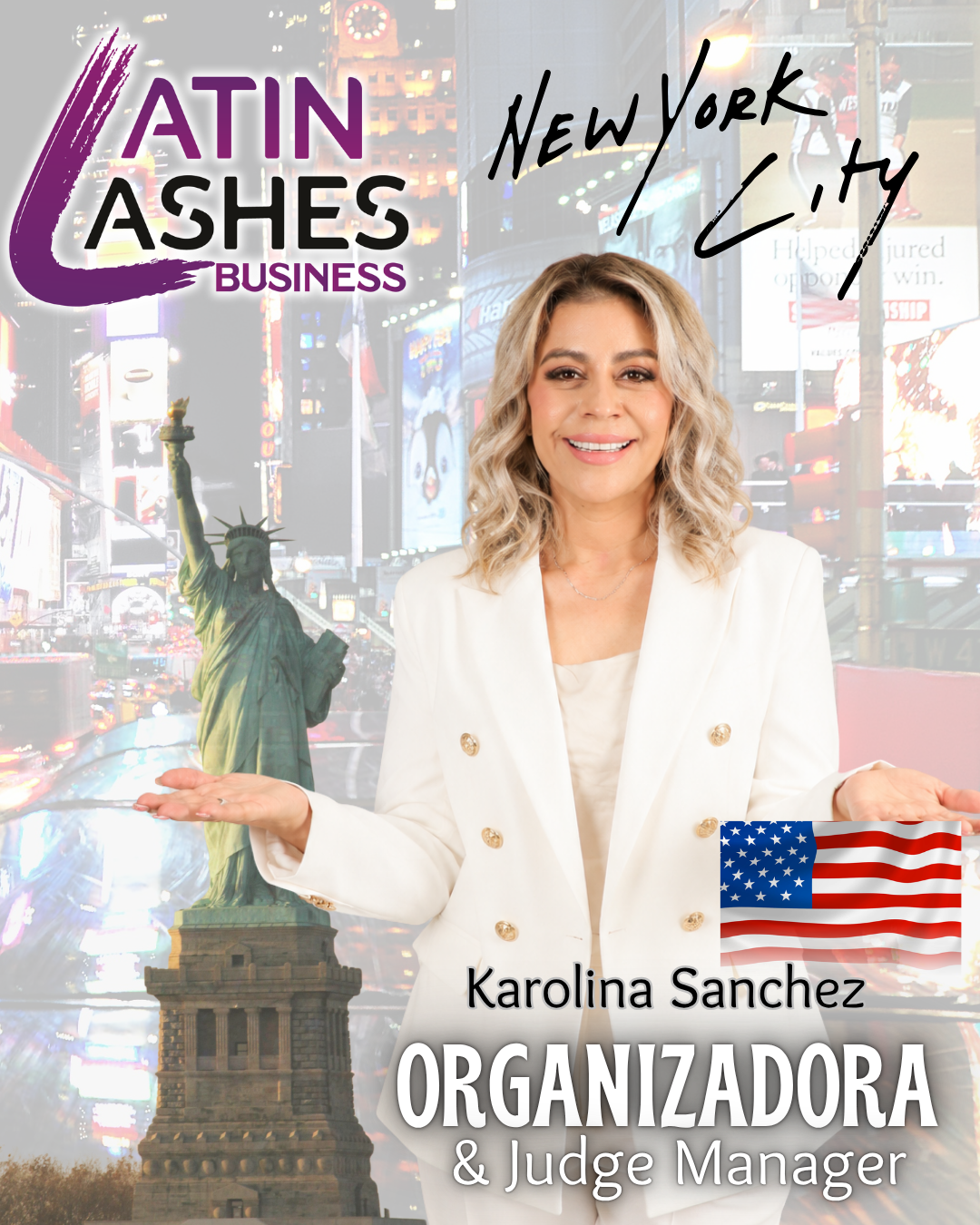 Karolina Sánchez - Organizadora & Judge Manager