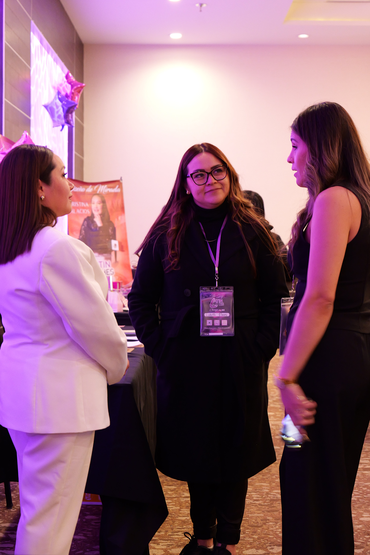 Networking moment between professionals